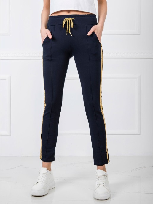 Spodnie dresowe-RV-DR-5408.28P-granatowy Spodnie dresowe-RV-DR-5408.28P-granatowy