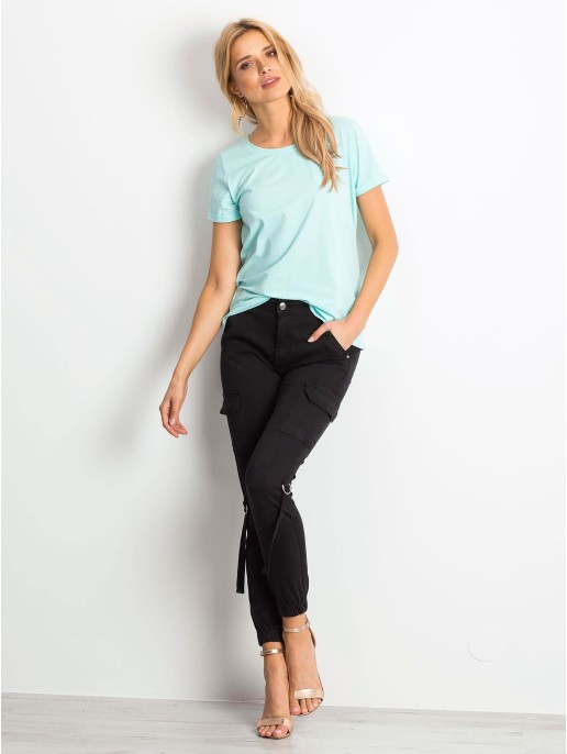 T-shirt-RV-TS-4838.56P-mietowy T-shirt-RV-TS-4838.56P-mietowy