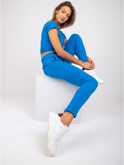 Spodnie dresowe-RV-DR-3589.10X-ciemny niebieski Spodnie dresowe-RV-DR-3589.10X-ciemny niebieski