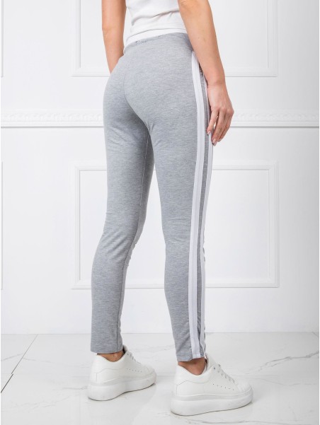 Spodnie dresowe-RV-DR-5407.88-szary