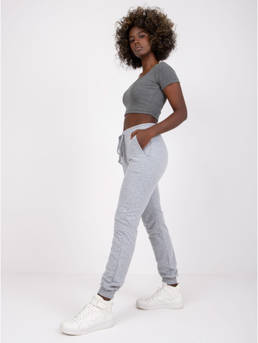 Spodnie dresowe-RV-DR-5040.08X-szary Spodnie dresowe-RV-DR-5040.08X-szary