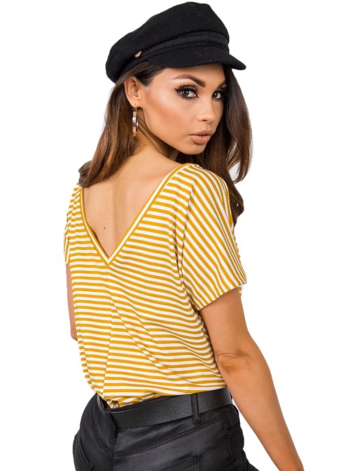 Marškinėliai-TP-TS-5480.97P-balti-geltoni Marškinėliai-TP-TS-5480.97P-balti-geltoni