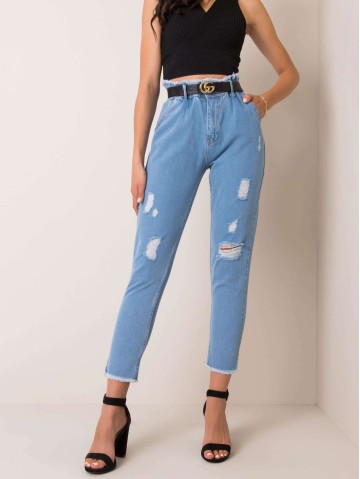 Spodnie jeans-233-SP-854.05P-niebieski 2