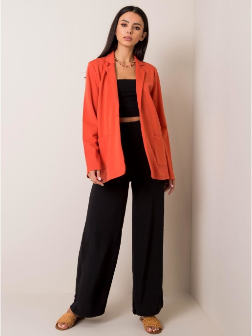 Marynarka-D17008Z43380A-ciemny pomarańczowy