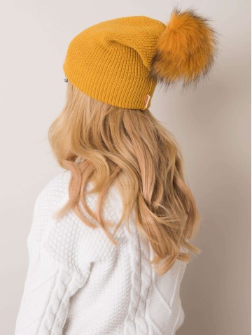 Czapka-JK-CZ-15.70-ciemny żółty 2