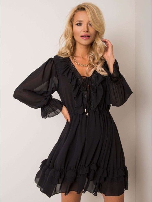 Suknelė-TW-SK-BI-0761.92-juoda Suknelė-TW-SK-BI-0761.92-juoda