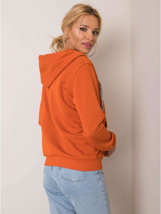 Bluza-RV-BL-5769.99P-ciemny pomarańczowy Bluza-RV-BL-5769.99P-ciemny pomarańczowy