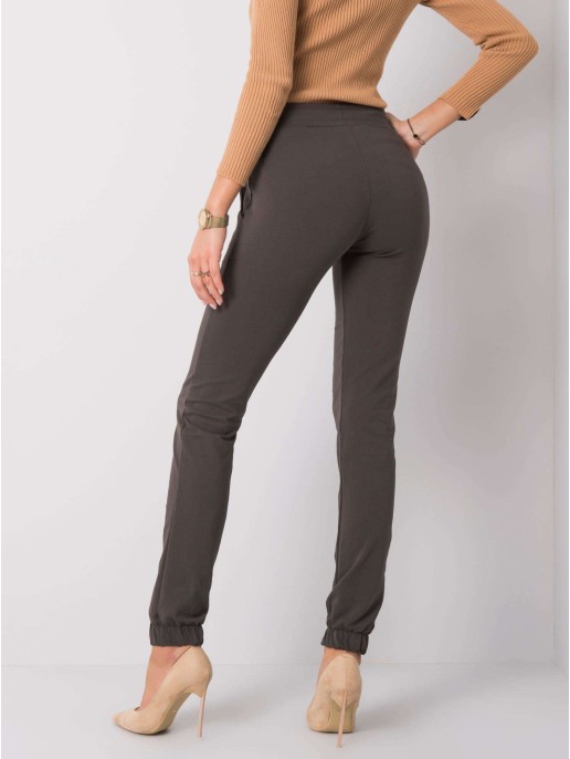 Spodnie dresowe-RV-DR-6016.08-ciemny khaki Spodnie dresowe-RV-DR-6016.08-ciemny khaki