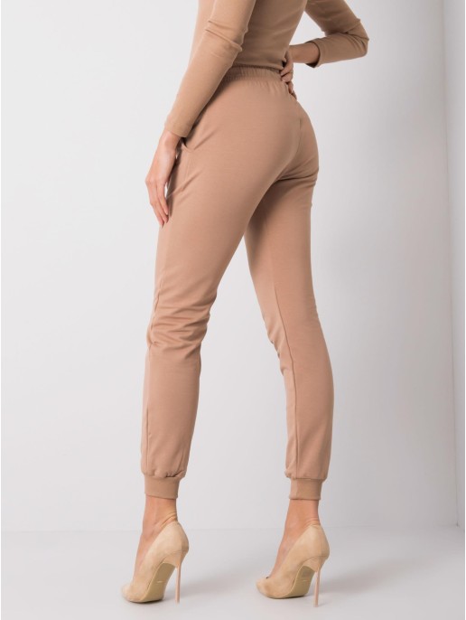 Spodnie dresowe-RV-DR-5040.02X-camelowy Spodnie dresowe-RV-DR-5040.02X-camelowy