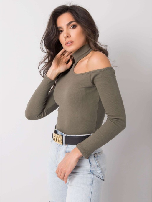 Bluzka-TW-BZ-OB010.25-khaki Bluzka-TW-BZ-OB010.25-khaki