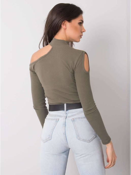 Bluzka-TW-BZ-OB010.25-khaki Bluzka-TW-BZ-OB010.25-khaki