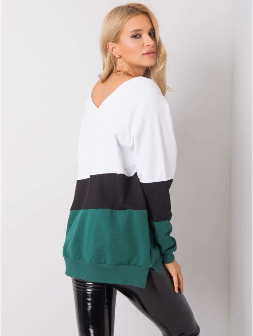 Bluza-RV-BL-5972.07-ciemny zielony Bluza-RV-BL-5972.07-ciemny zielony