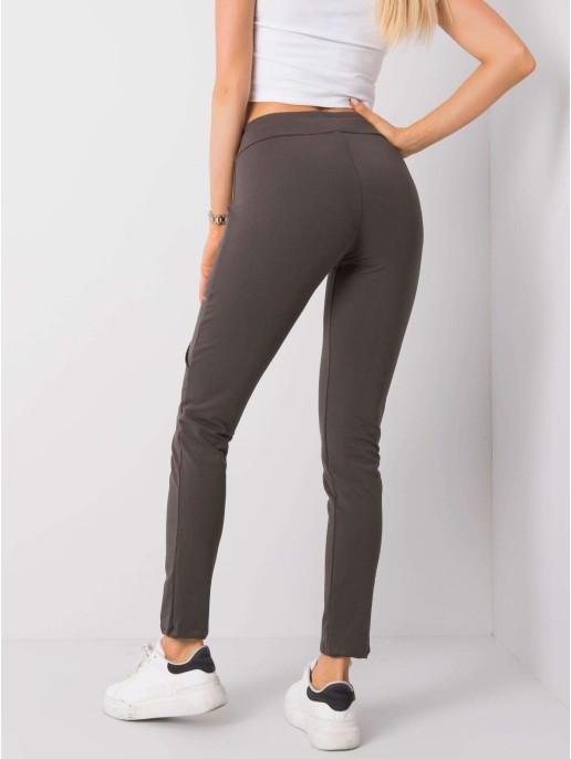 Spodnie dresowe-RV-DR-6046.12-ciemny khaki Spodnie dresowe-RV-DR-6046.12-ciemny khaki