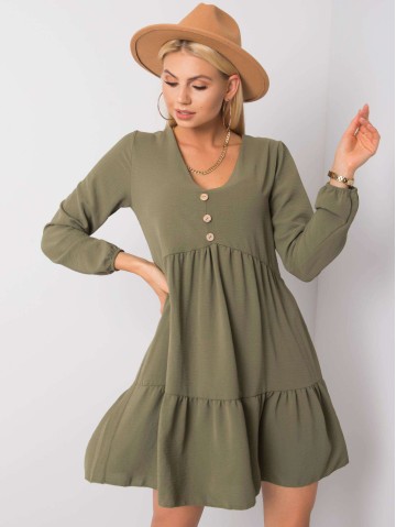 Sukienka-D50010F30264A-khaki 2
