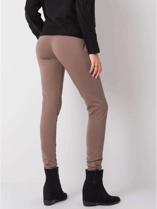 Spodnie dresowe-RV-DR-5992.71-brązowy Spodnie dresowe-RV-DR-5992.71-brązowy