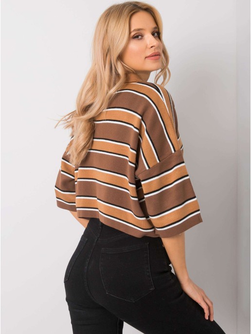 Bluzka-269-BZ-15501.95P-brązowy Bluzka-269-BZ-15501.95P-brązowy