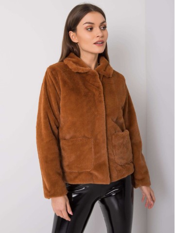 Kurtka-217-KR-24559.92-brązowy 2