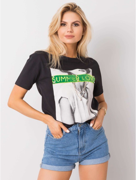 T-shirt-HB-TS-3030.26P-czarny T-shirt-HB-TS-3030.26P-czarny