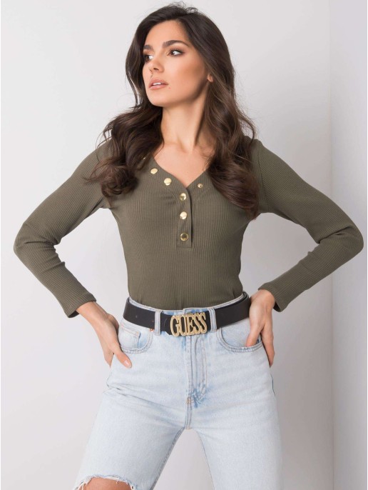 Bluzka-TW-BZ-OB006.59-khaki Bluzka-TW-BZ-OB006.59-khaki