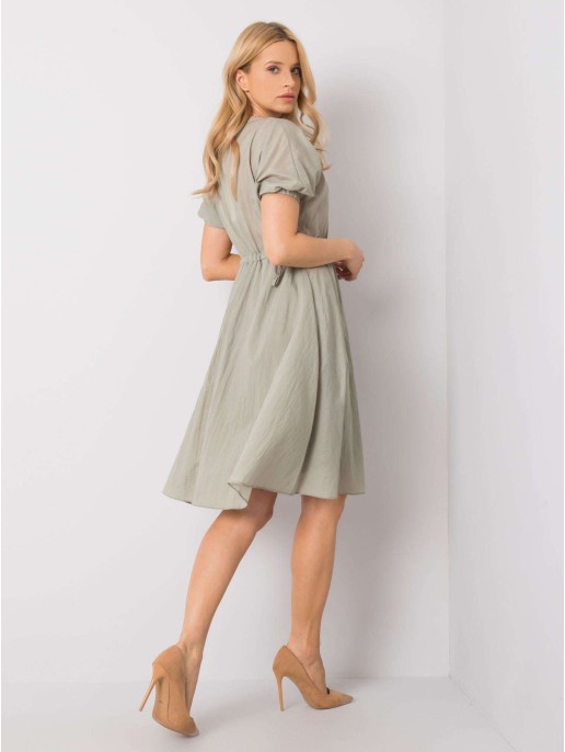 Sukienka-217-SK-25663.03-khaki Sukienka-217-SK-25663.03-khaki
