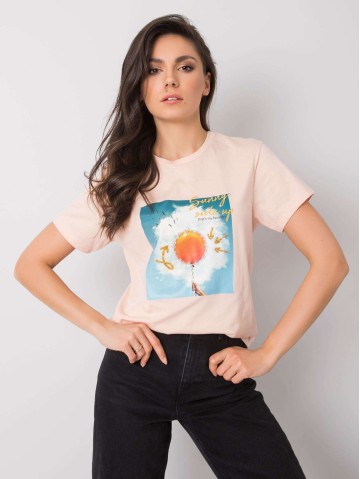 T-shirt-PM-TS-SS21TX03.14-łososiowy 2