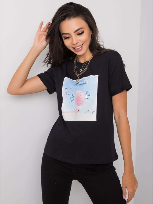 T-shirt-PM-TS-SS21CA59.01P-czarny T-shirt-PM-TS-SS21CA59.01P-czarny