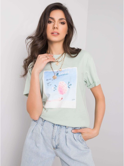 T-shirt-PM-TS-SS21CA59.01P-mietowy