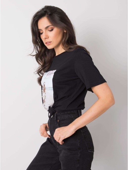 T-shirt-PM-TS-SS21CA43.08P-czarny T-shirt-PM-TS-SS21CA43.08P-czarny