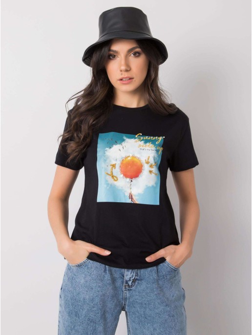 T-shirt-PM-TS-SS21TX03.14-czarny T-shirt-PM-TS-SS21TX03.14-czarny
