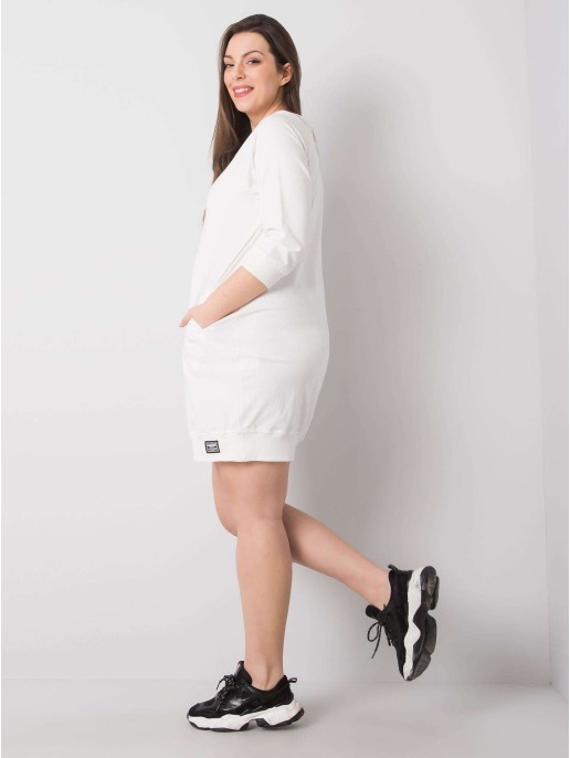 Sukienka-RV-SK-6351.87P-ecru Sukienka-RV-SK-6351.87P-ecru