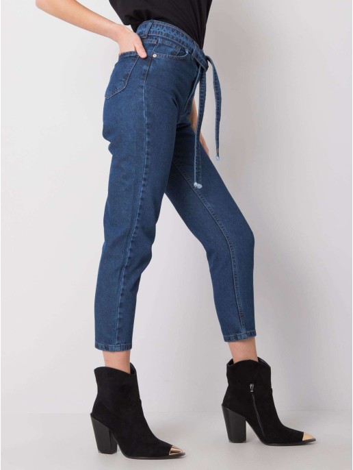 Spodnie jeans-320-SP-2902.09P-ciemny niebieski Spodnie jeans-320-SP-2902.09P-ciemny niebieski