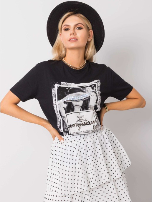 T-shirt-HB-TS-3029.14P-czarny T-shirt-HB-TS-3029.14P-czarny