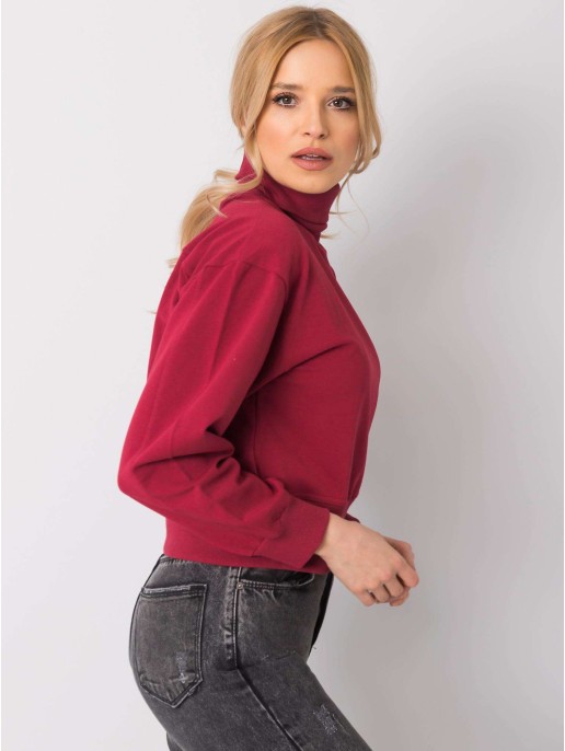 Džemperis-RV-BL-6263.86P-bordowy Džemperis-RV-BL-6263.86P-bordowy