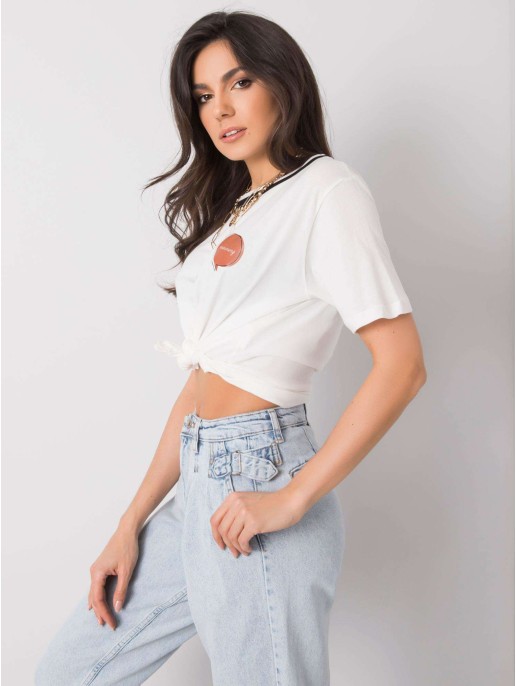 T-shirt-217-TS-25606.55P-ecru T-shirt-217-TS-25606.55P-ecru