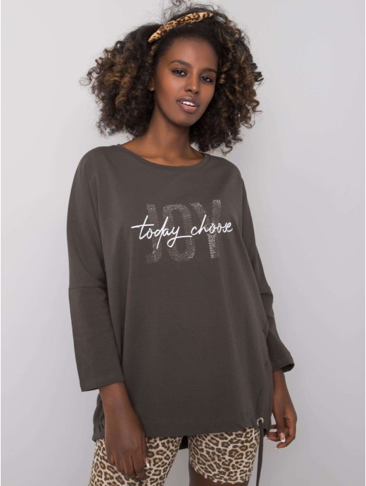 Palaidinė-RV-BZ-6282.85P-tamsiai khaki Palaidinė-RV-BZ-6282.85P-tamsiai khaki