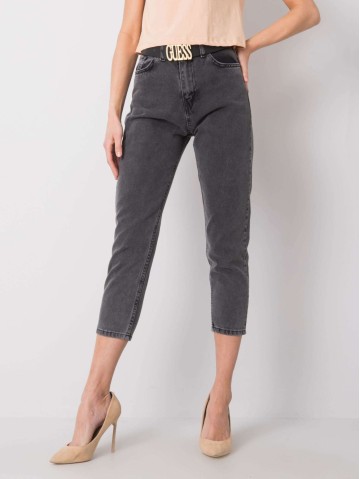 Spodnie jeans-320-SP-2764.08P-ciemny szary 2