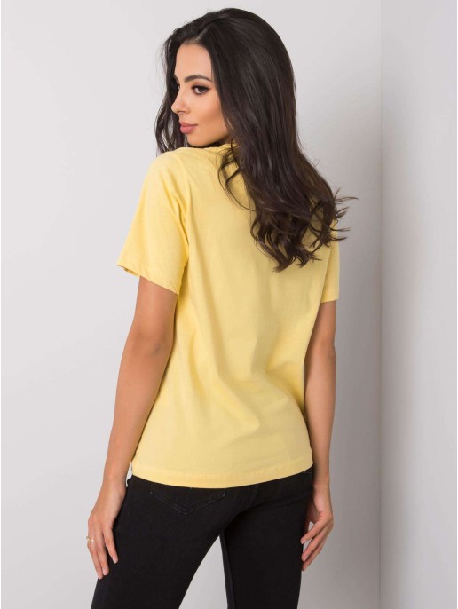 T-shirt-PM-TS-SS21TX64.32-żółty T-shirt-PM-TS-SS21TX64.32-żółty