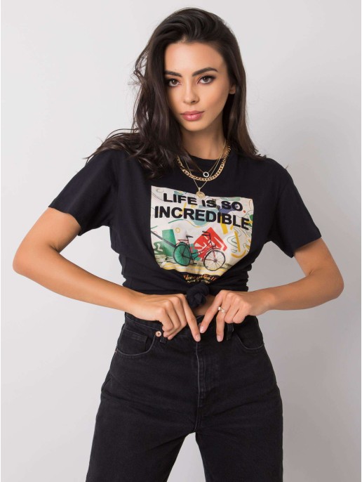 T-shirt-PM-TS-SS21TX58.12-czarny T-shirt-PM-TS-SS21TX58.12-czarny