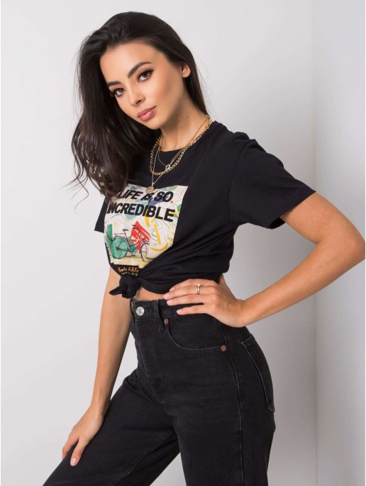 T-shirt-PM-TS-SS21TX58.12-czarny T-shirt-PM-TS-SS21TX58.12-czarny