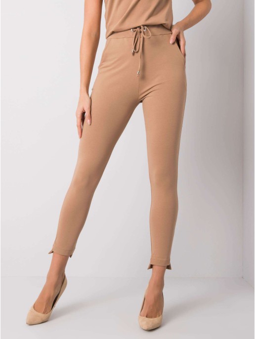 Spodnie dresowe-RV-DR-6002.14X-camelowy Spodnie dresowe-RV-DR-6002.14X-camelowy