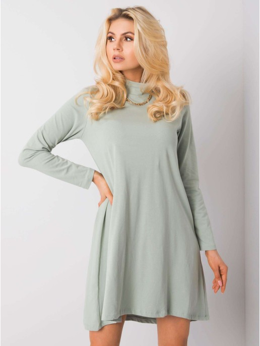 Sukienka-RV-SK-6114.21P-pistacjowy Sukienka-RV-SK-6114.21P-pistacjowy