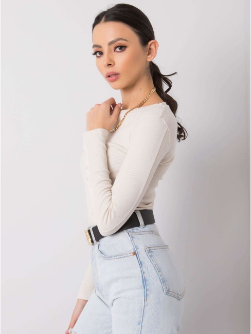 Bluzka-RV-BZ-6010.66-jasny beżowy Bluzka-RV-BZ-6010.66-jasny beżowy