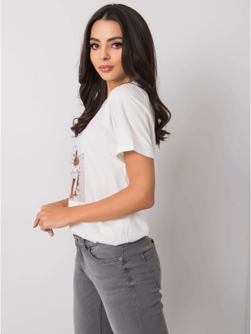 T-shirt-PM-TS-SS21CA43.08P-biały T-shirt-PM-TS-SS21CA43.08P-biały