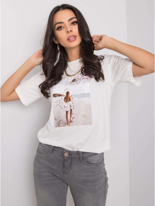 T-shirt-PM-TS-SS21CA43.08P-biały T-shirt-PM-TS-SS21CA43.08P-biały