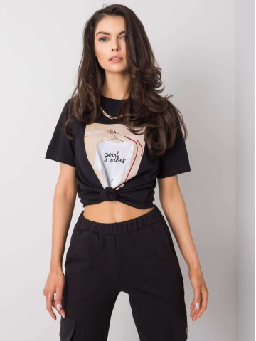 T-shirt-PM-TS-SS21CA25.74P-czarny 2