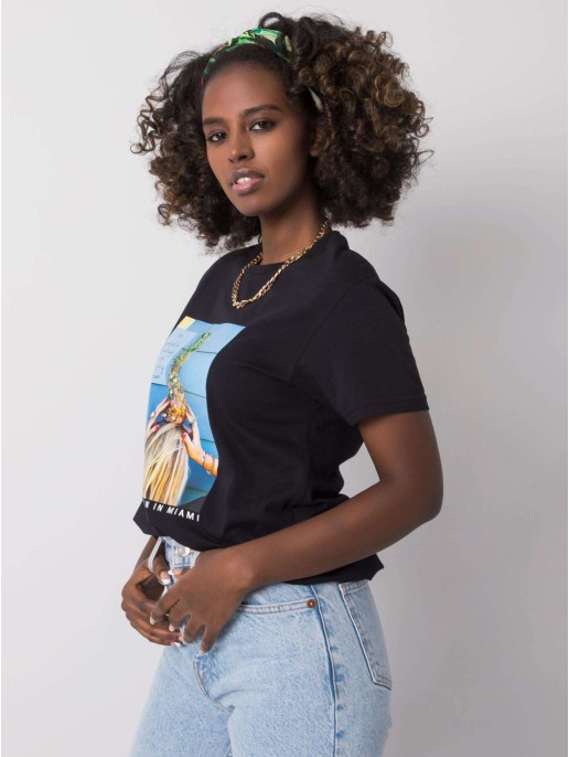 T-shirt-PM-TS-SS21TX48.27P-czarny T-shirt-PM-TS-SS21TX48.27P-czarny