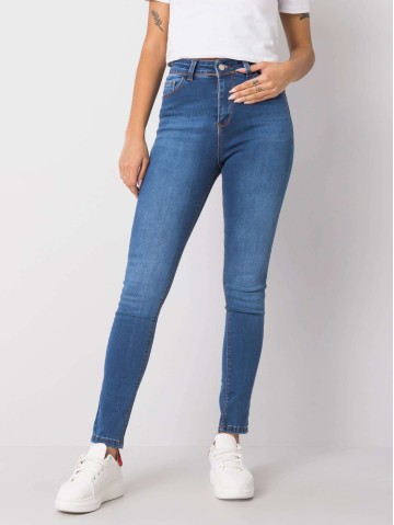 Spodnie jeans-319-SP-743.44-ciemny niebieski 2