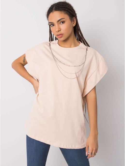 T-shirt-157-TS-4170.84-brzoskwiniowy T-shirt-157-TS-4170.84-brzoskwiniowy