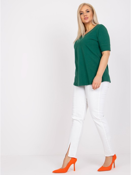 T-shirt-RV-TS-6330.92P-ciemny zielony