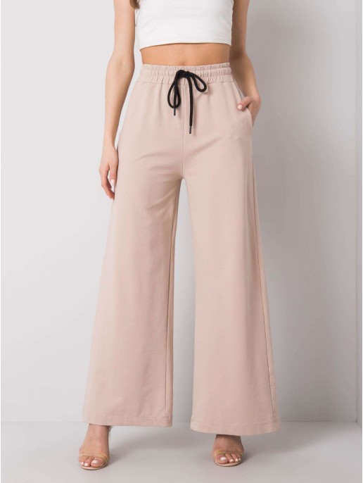 Spodnie dresowe-RV-DR-6262.03X-beżowy Spodnie dresowe-RV-DR-6262.03X-beżowy